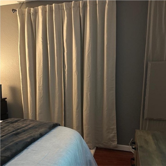 2-Pack Aruba Blackout Curtain Panels from Threshold™ NWT 50x84 - Picture 3 of 7